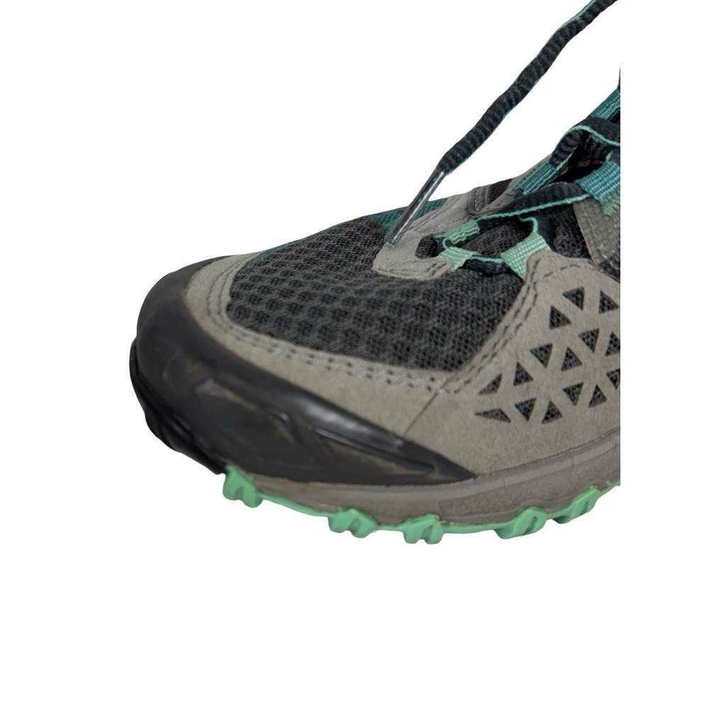 La Sportiva Bushido Womens Hiking US 8 Sneakers Gray Green Trail Running Hiking - Picture 12 of 14